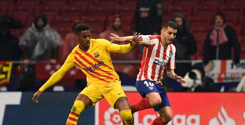 الدوري الإسباني.. تعادل سلبي بين برشلونة وأتلتيكو مدريد في الشوط الأول