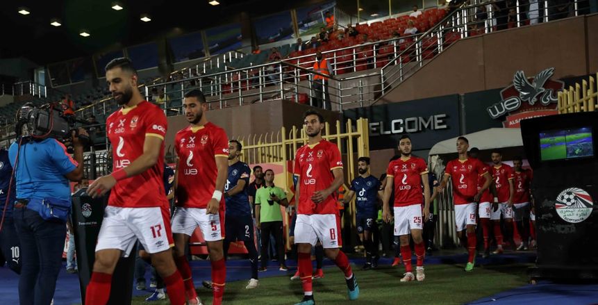 تشكيل الأهلي المتوقع أمام مصر المقاصة.. منافسة بين كهربا وأجايي