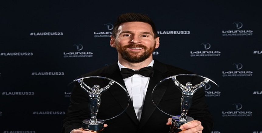 ليونيل ميسي يتوج بجائزة لوريوس كأفضل رياضي في العالم للمرة الثانية