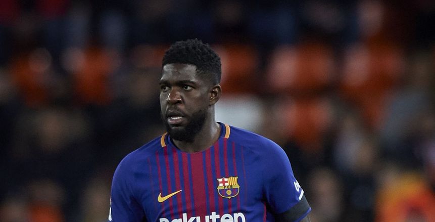 شرط صعب من اومتيتي للبقاء فى برشلونة