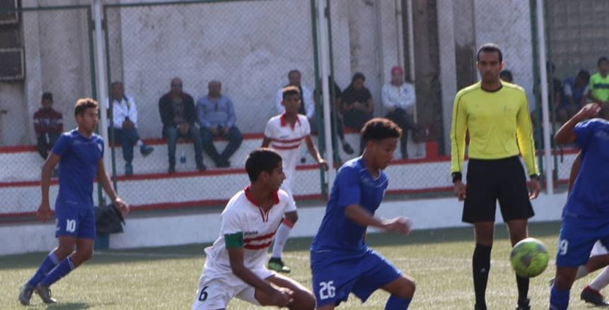 الزمالك يفوز على بيراميدز فى دورى الناشئين