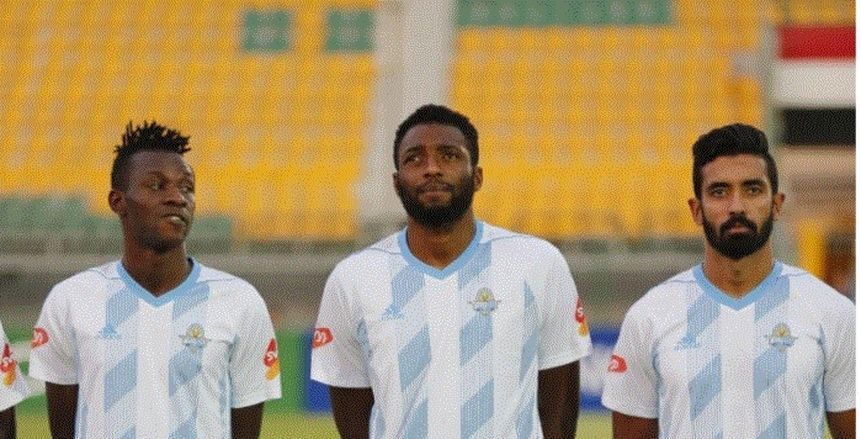 مدافع بيراميدز يسجل هدفا لكوت ديفوار في شباك الكونغو