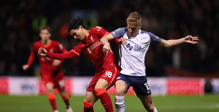 ليفربول في مهمة سهلة ضد بريستون بثمن نهائى كأس الرابطة