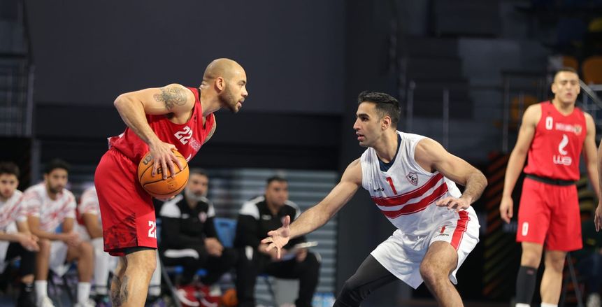 الأهلي يتقدم على الزمالك 57-53 في نصف نهائي دوري مرتبط السلة