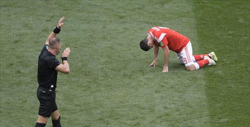 الأشعة تحسم موقف مهاجم روسيا من لقاء مصر