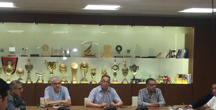 بالصور.. الاتحاد المغربي يبدأ اجتماعه الحاسم بعد فضيحة رادس