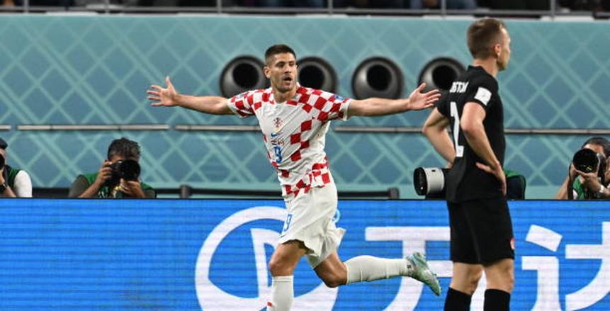 منتخب كرواتيا يتقدم على نظيره الكندي 1/2 في الشوط الأول بمونديال 2022 قطر
