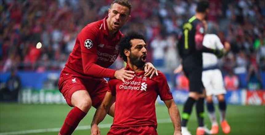 نهائي دوري الأبطال.. صلاح يحسم الشوط الأول لليفربول أمام توتنهام بهدف نظيف