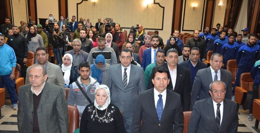 بالصور| وزير الرياضة يشهد تدشين النسخة الثانية لدوري الصم والبكم
