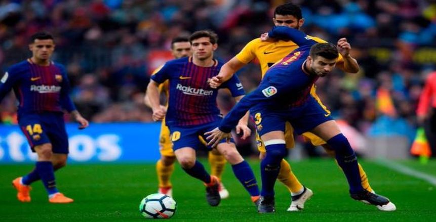 شوط أول سلبي بين برشلونة واسبانيول