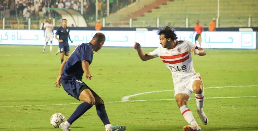 محمود علاء يتعافى من الإصابة ويشارك في مران الزمالك