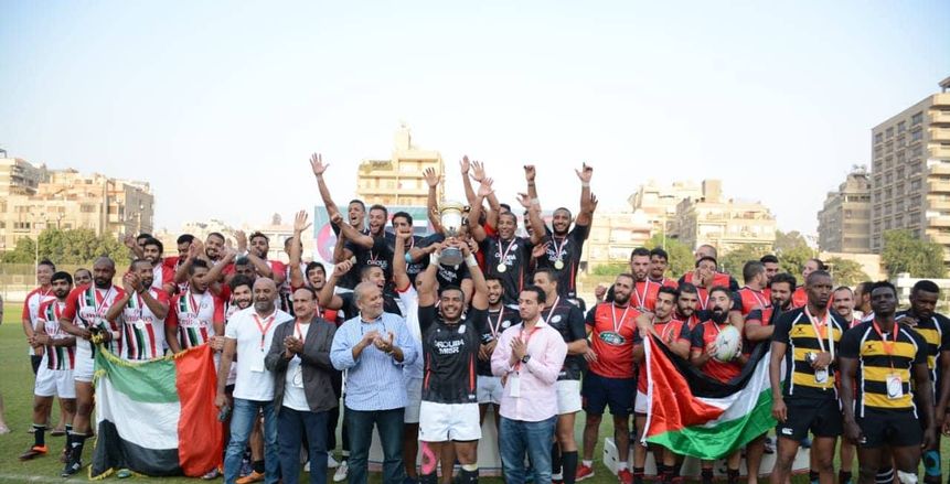 مصر تتوج بالبطولة العربية لسباعيات الرجبي رجال وسيدات