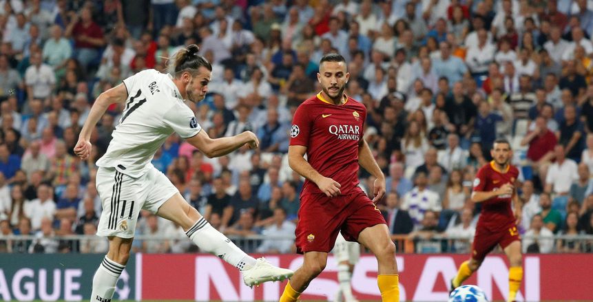 بيل يتقدم بالهدف الأول لريال مدريد في شباك روما