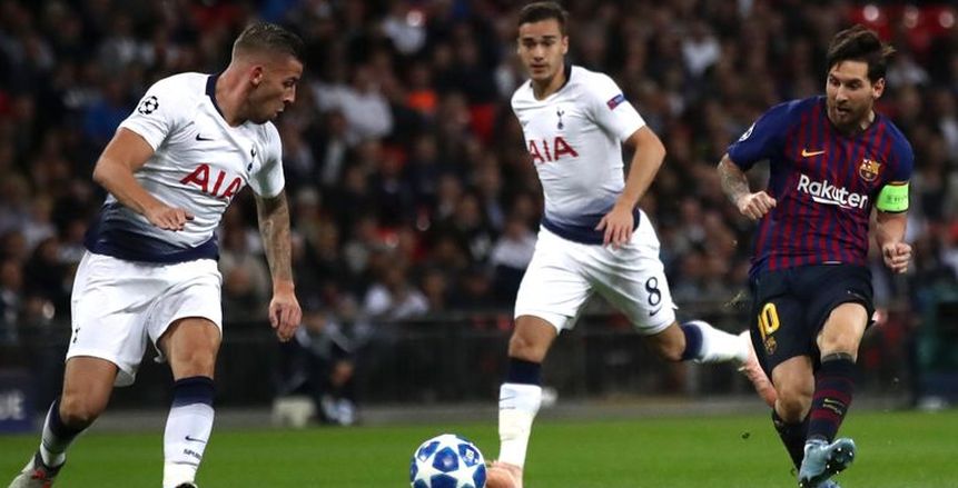 دوري أبطال أوروبا| «ميسي» يقود تشكيل برشلونة المتوقع ضد توتنهام