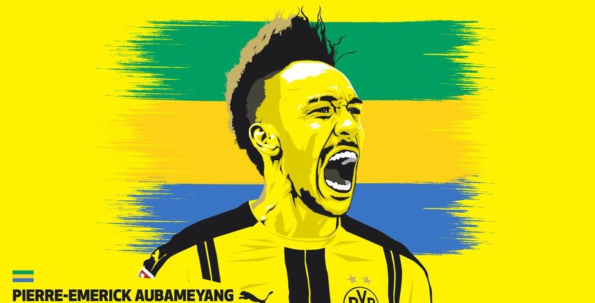 أوباميانج يجدد تعاقده مع بورسيا دورتموند حتى 2021