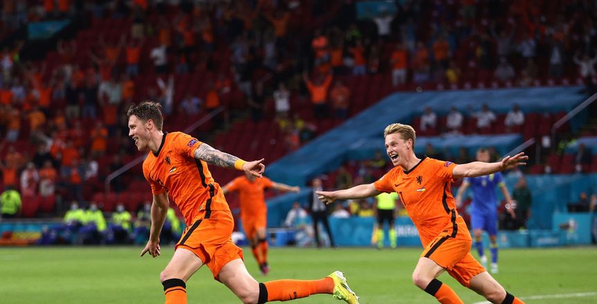 التشكيل الرسمي لمباراة هولندا والنمسا في يورو 2020
