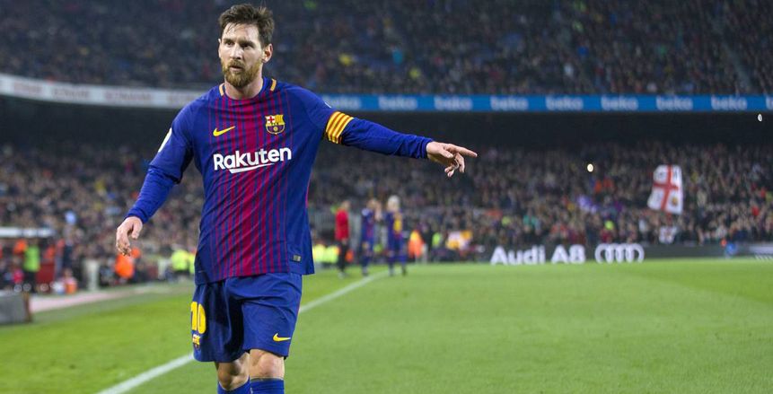 "كونتي" يبدي تخوفه من "ميسي" قبل مباراة برشلونة