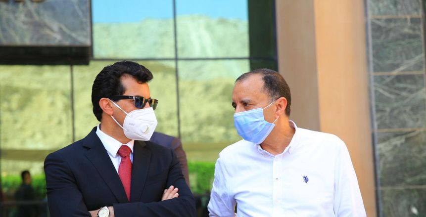 طارق راشد: فخورون بزيارة وزير الرياضة لنادي وادي دجلة