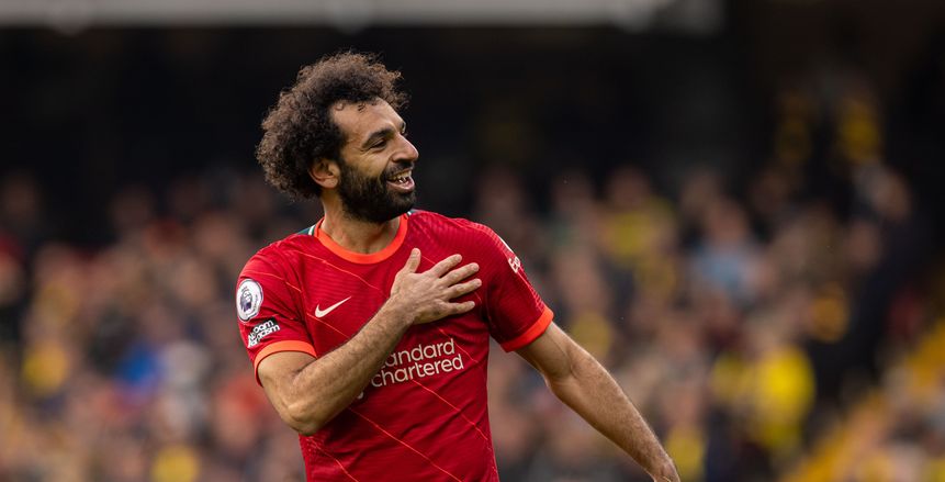 محمد صلاح يتصدر تويتر.. وكاف يهنئه على معادلة رقم دروجبا