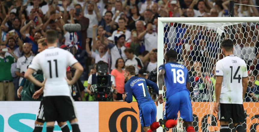 بالفيديو| ألمانيا تسيطر وفرنسا تتقدم في الشوط الأول
