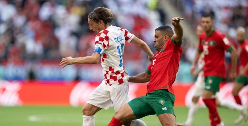 موعد مباراة المغرب وكرواتيا ومعلق اللقاء.. «حكيمي ومودريتش» في التشكيل المتوقع