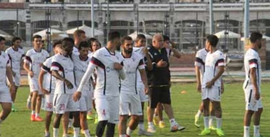 مصابو الزمالك يؤدون تدريبات إضافية قبل المران
