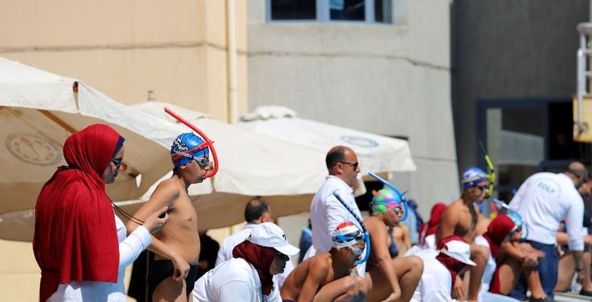 تعرف على نتائج اليوم الأول من بطولة الجمهورية للسباحة بالزعانف المقامة