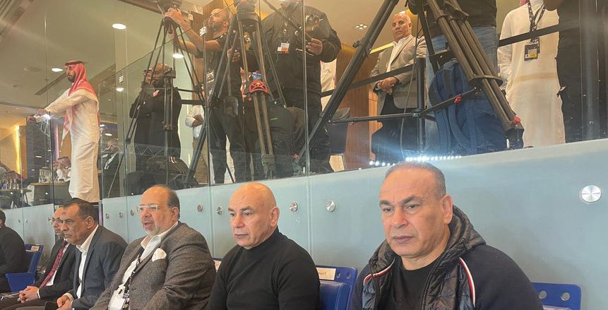 التوأم يحضر مباراة نهائي كأس مصر بين الزمالك والأهلي