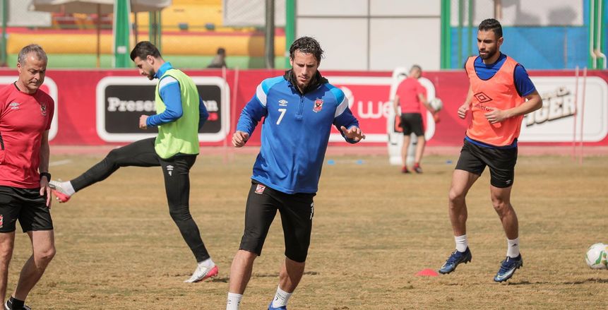 رمضان صبحي يعود لتدريبات الأهلي خلال أيام.. وسعد سمير يبدأ مرحلة تأهيل جديدة