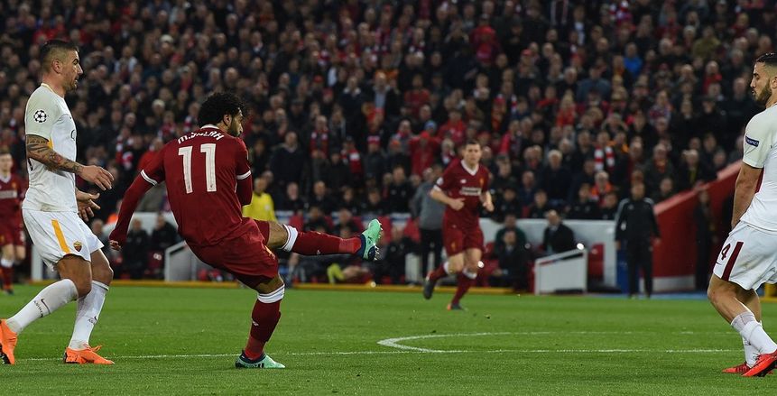 بالصور| ليفربول يهنئ محمد صلاح على جائزة هدف دوري الأبطال
