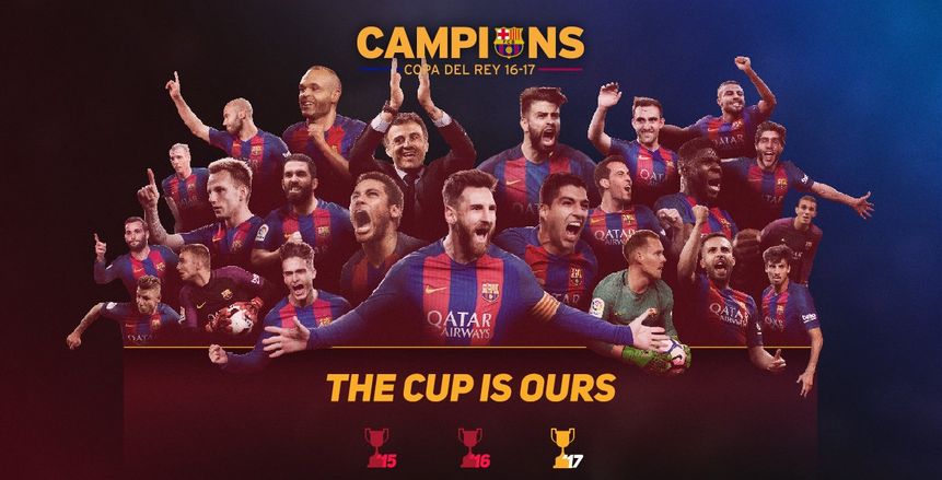 احتفالات في أرسنال وبرشلونة وبوروسيا بعد إنقاذ موسمها من الفشل