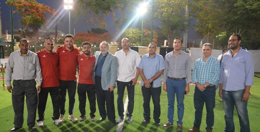الصيد يكرم أكاديمية براعم كرة القدم في حضور نجوم الفن والرياضة