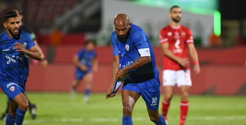 شيكابالا يهدر فرصة تسجيل هدف للزمالك أمام البنك الأهلي