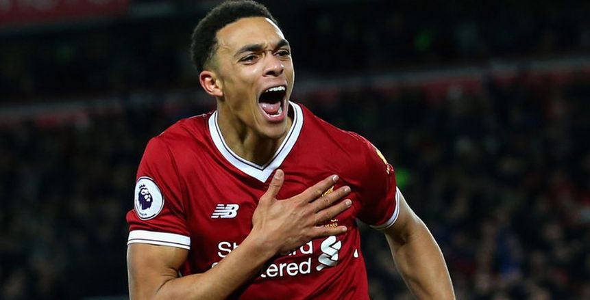 «أرنولد» يحقق رقم قياسي مع ليفربول أمام توتنهام