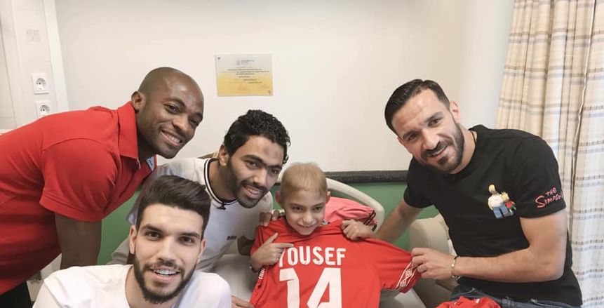 جيرالدو يعلق على زيارة مستشفى السرطان: أتمنى الشفاء لهؤلاء المحاربين