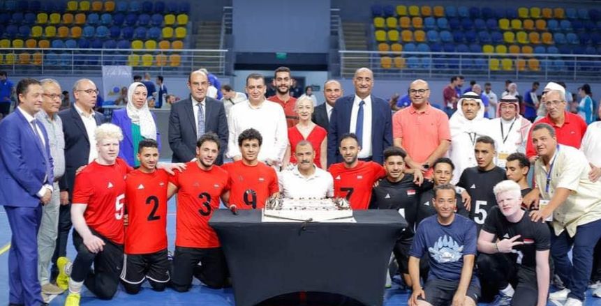 ‏مصر تتوج ببطولة الأهرامات لكرة الهدف للمكفوفين