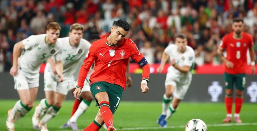 كريستيانو رونالدو يهدر 10 ركلات جزاء مع البرتغال.. ختامها أيرلندا