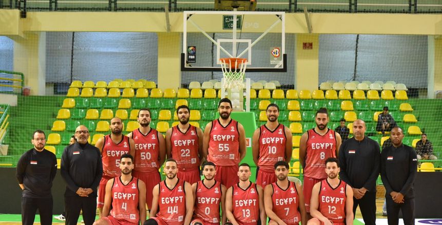 منتخب مصر لكرة السلة في مباراة صعبة أمام الجبل الأسود بكأس العالم