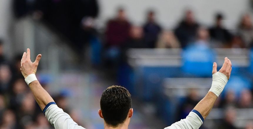 رونالدو يسعي للحفاظ علي سجله الذهبي في دوري الأبطال