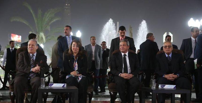 بالصور| تكريم قدامى اللاعبين في حضور وزيرى الرياضة والتضامن الاجتماعي