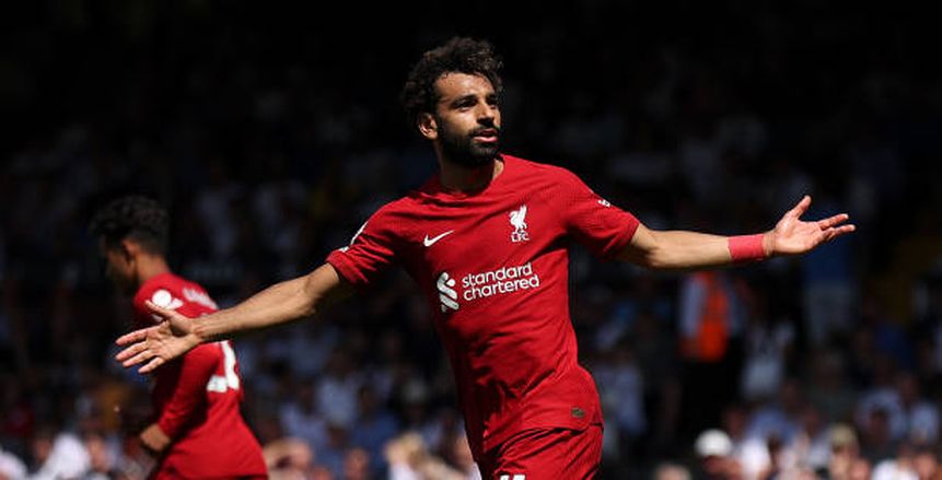 محمد صلاح يصنع هدف ليفربول الأول أمام برايتون