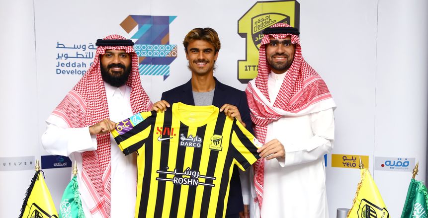 الأحلام تتحقق.. حكاية جوتا لاعب اتحاد جدة الجديد مع رونالدو وفيتوريا