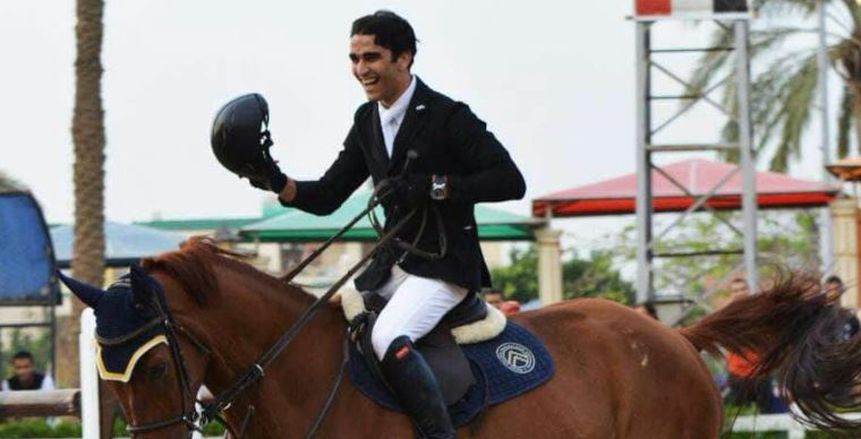 محمد زيادة يحقق إنجازا تاريخيا للفروسية المصرية فى بطولة الجائزة الكبرى