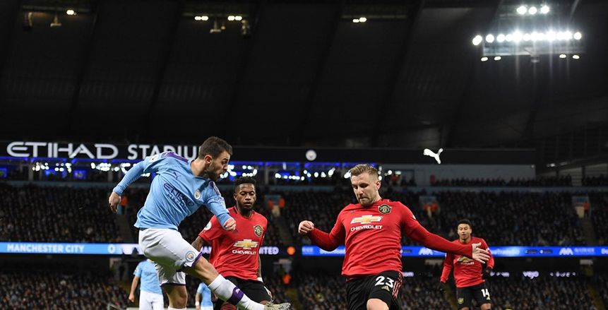 موعد مباراة مانشستر سيتي ومانشستر يونايتد في الدوري الإنجليزي
