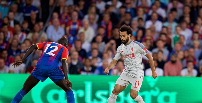 فيديو| «صلاح» يتسبب في ركلة جزاء لليفربول أمام كريستال بالاس