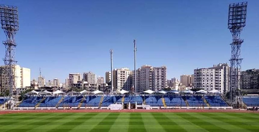 بالصور.. استاد الاسكندرية جاهز لاستضافة المجموعة الثانية بكأس الأمم الأفريقية