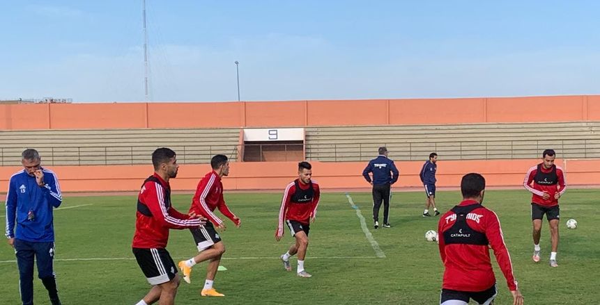 السعيد ودونجا ينضمان لتدريبات بيراميدز الجماعية في المغرب (صور)