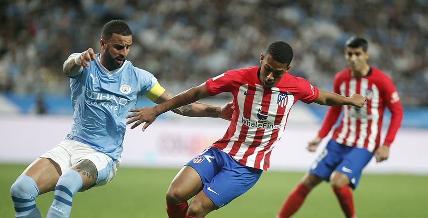 مانشستر سيتي يسقط أمام أتلتيكو مدريد وديًا في كوريا الجنوبية «فيديو»