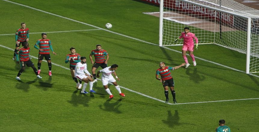 أهداف مباراة الزمالك ومولودية الجزائر اليوم في دوري أبطال أفريقيا