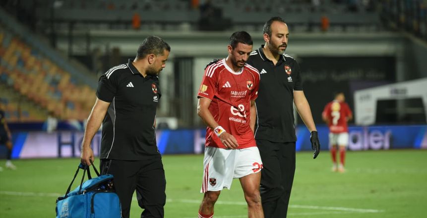 الأهلي يكشف تفاصيل إصابة طاهر محمد طاهر أمام الزمالك